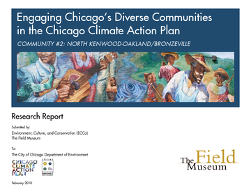 Engaging Chicago's diverse Communities in the Chicago Climate Action Plan