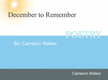 December to Remember