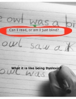 Can I read. or am I just blind?