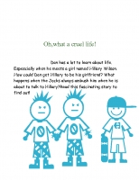 Oh,what a cruel life!