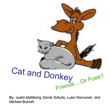 Cat and Donkey