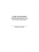 2012 Infusion Record: Camp Ailihpomeh