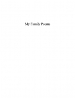 Family Poems In: