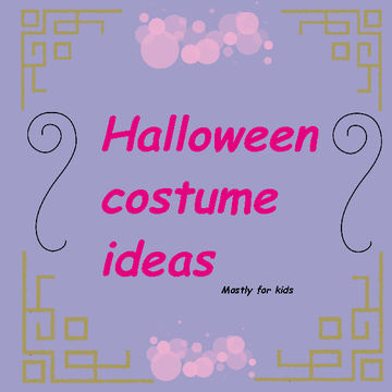 Halloween costume ideas