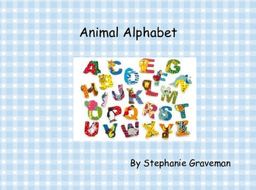 Alphabet Animals