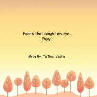 Poems that caught my eye.....