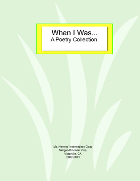 When I Was...
