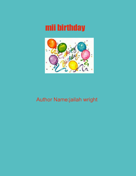my birthday