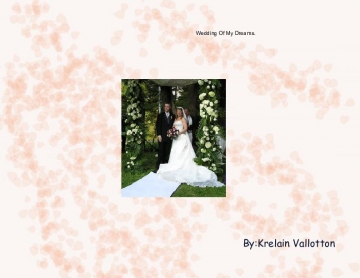 Wedding Of My Dreams