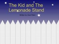 The kid and the lemonade stand