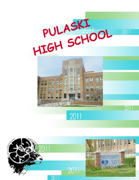 Pulaski High School Yearbook 2011