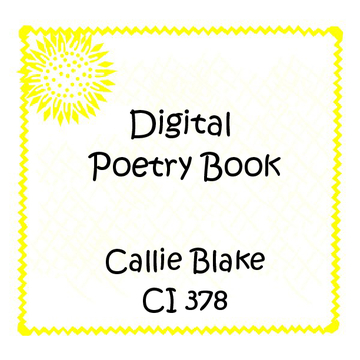 Poetry Book