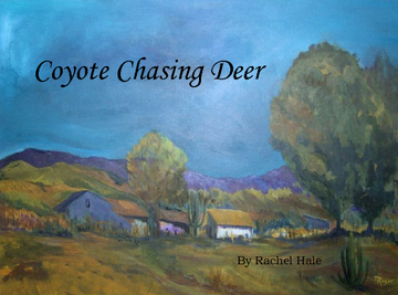 Coyote Chasing Deer