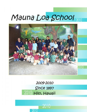 Mauna Loa School 2009-2010
