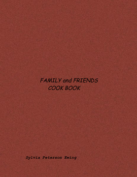 family and Frinds Cook Book
