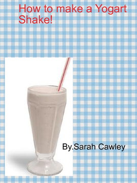 How to make a Yogart shake!