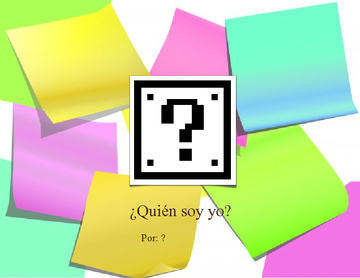 ¿Quién soy yo?