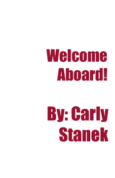 Welcome Aboard