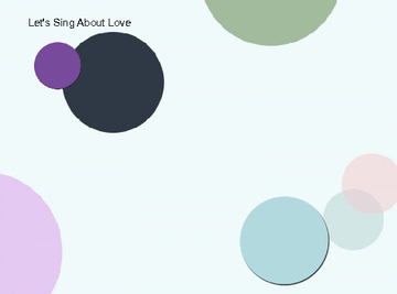 Let's sing about love