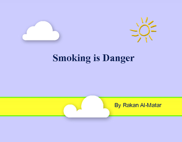 Smoking is Danger