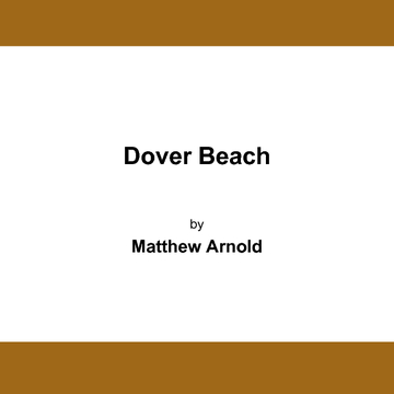 Dover Beach