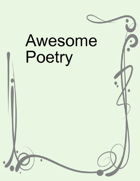 Awesome Poetry