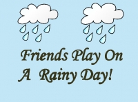 Friends Play On A Rainy Day!