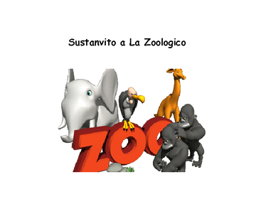 Un Sustantivo a La Zoologico