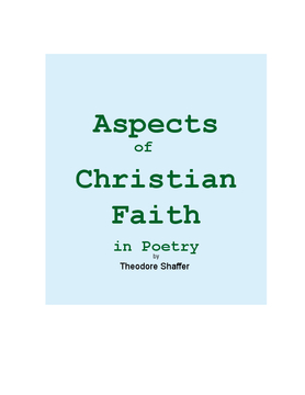 Aspects of Christian Faith