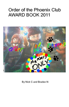 Order of the Phoenix Club AWARD BOOK 2011
