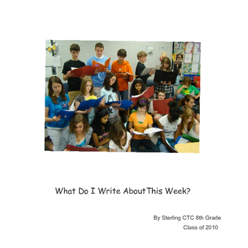 What Do I Write About This Week?