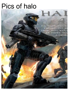 Pics of halo