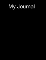 My Journal