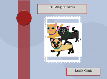 Building Blunders