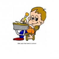 little zach that went to school