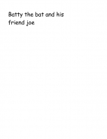 batty the bat and his friend joe