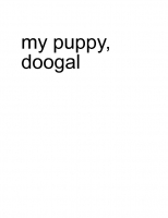 my puppy (doogal)