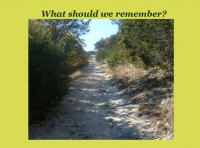 What should we remember?