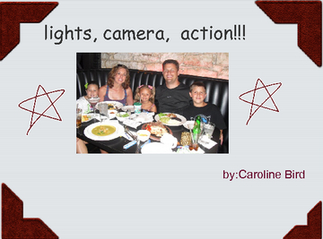 lights , camera ,action !!!