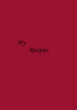 my recipes