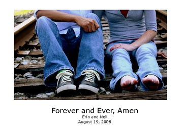 Forever and Ever, Amen.