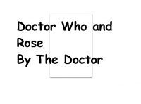 Doctor Who and the Tardis