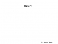 Desert