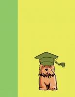 The Dog going to School