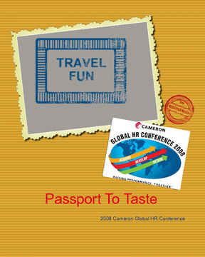 Passport To Taste
