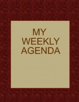 My Weekly Agenda