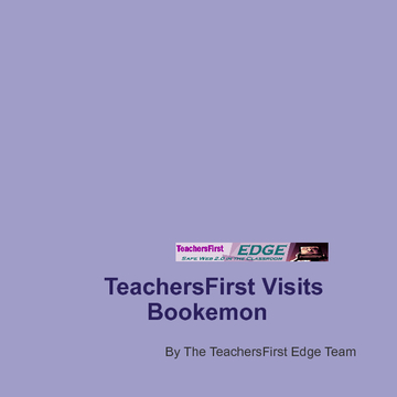 TeachersfIrst Reviews Bookemon