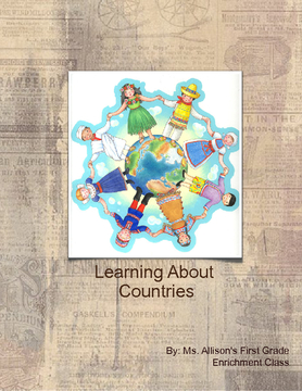 First Grade Culture Study