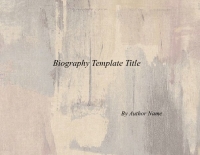 Biography 9 x 7