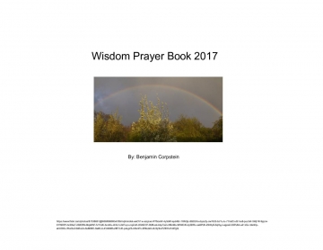 Wisdom Prayer Book 2017